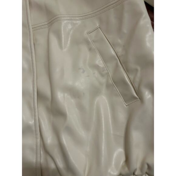 Anthropologie Cream Bomber Jacket - Picture 10 of 16